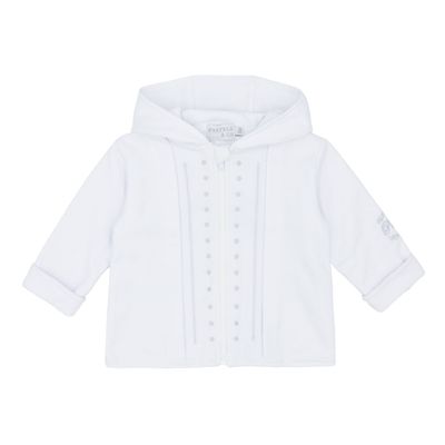 PASTELS & CO "ALAIA" WHITE UNISEX JACKET PAS102E