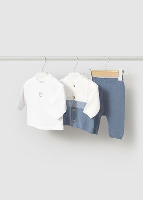 MAYORAL BLUE 3 PIECE TROUSER SET SET MAY1560 MAYORAL BLUE 3 PIECE TROUSER SET SET MAY1560