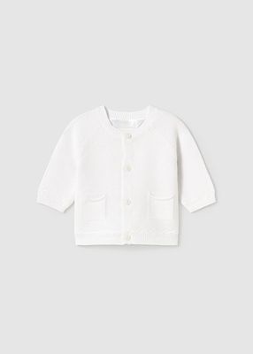 MAYORAL BOYS WHITE CARDIGAN MAY1393
