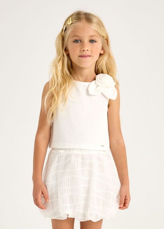 MAYORAL IVORY SKIRT SET MAY3966