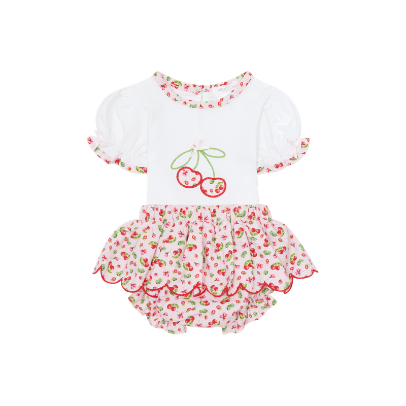 DEOLINDA 'CHERRIES' PRINT JAM PANT SET DEO5703 DEOLINDA 'CHERRIES' PRINT JAM PANT SET DEO5703