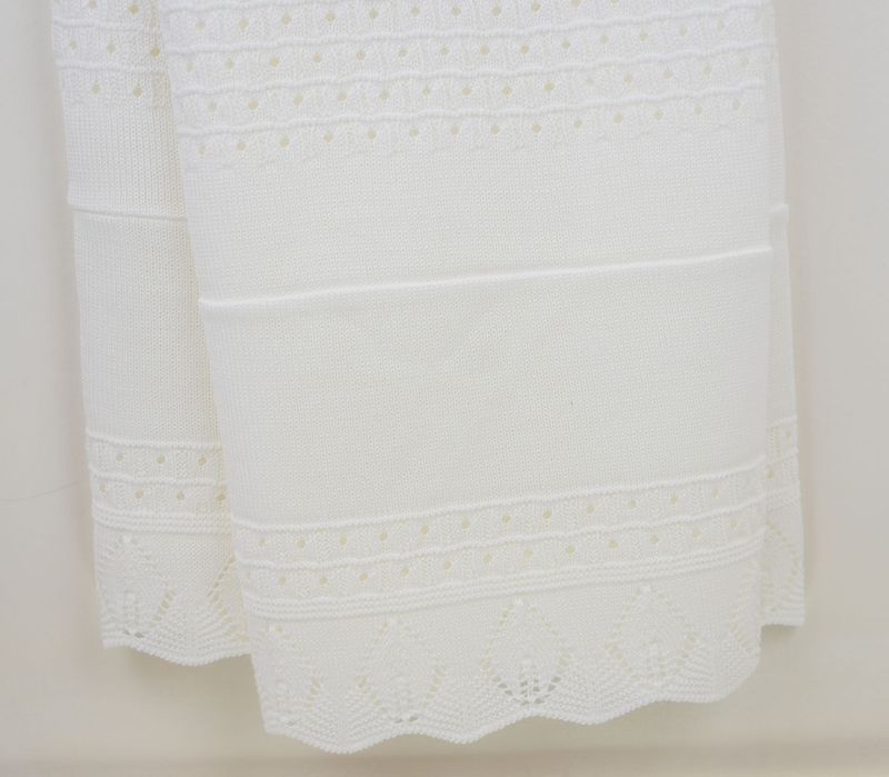 PEX 'NOVA' WHITE KNIT SHAWL PEX063