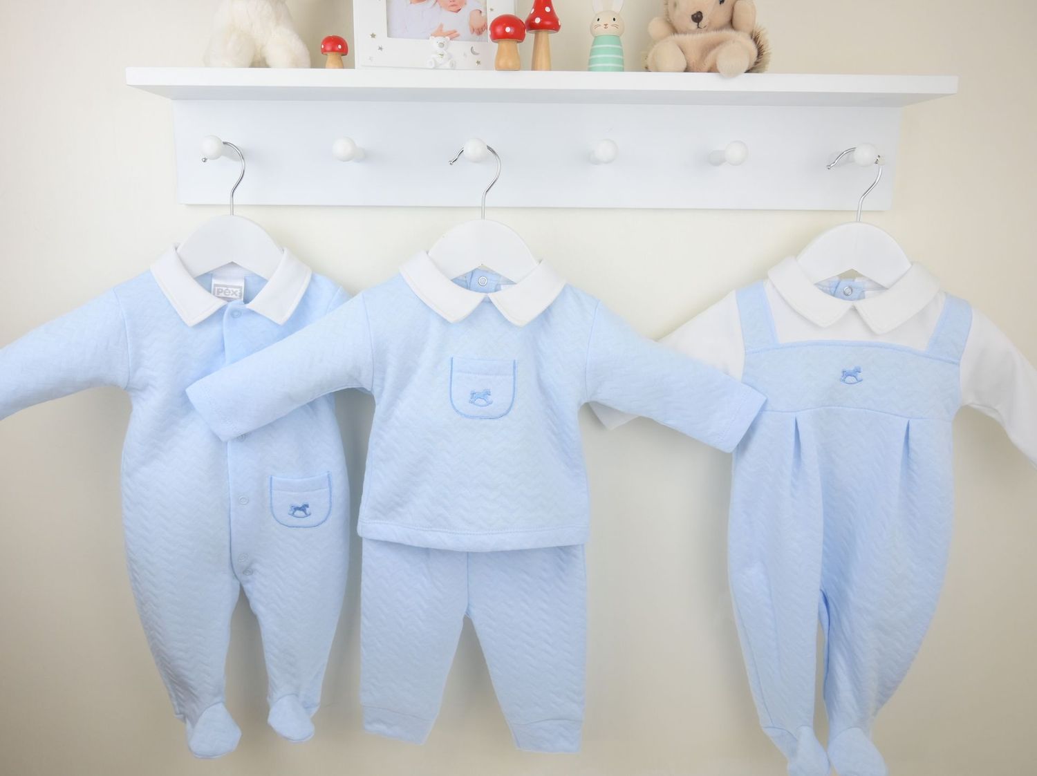 PEX 'ROCKING HORSE' MOCK DUNGAREE ALL IN ONE PEX0691