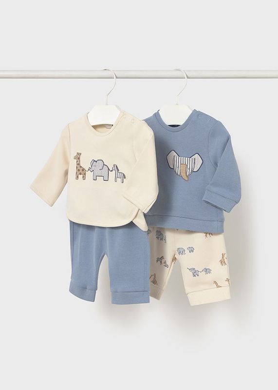 MAYORAL 4 PIECE ANIMAL THEMED TROUSER SET MAY2621