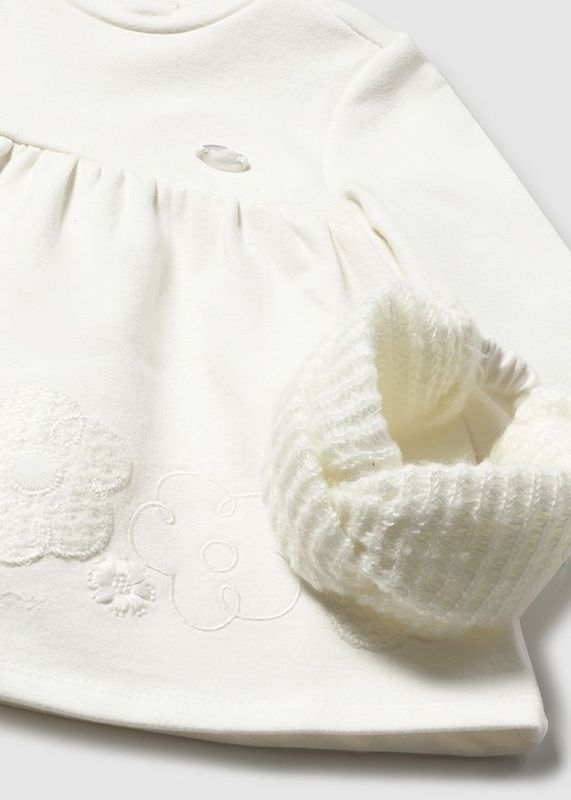 MAYORAL IVORY DRESS & HEADBAND MAY2803