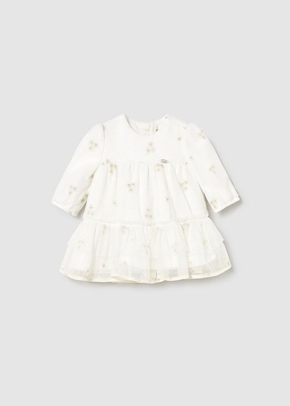 MAYORAL IVORY TULLE DRESS  MAY2817