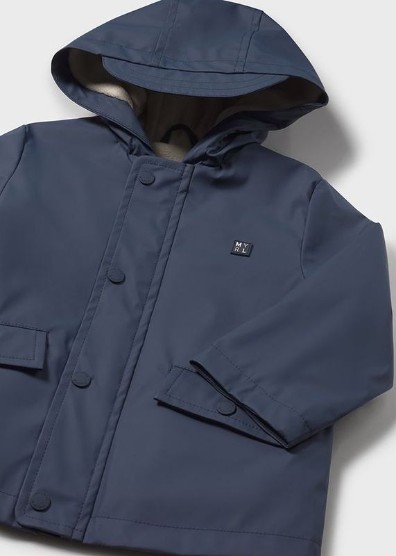 MAYORAL NAVY HOODED RAINCOAT COAT MAY2429