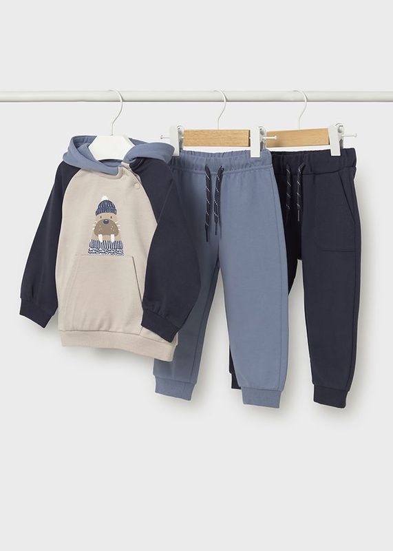 MAYORAL DUSKY BLUE 'ICEBERG' 3 PIECE JOG SET MAY2835