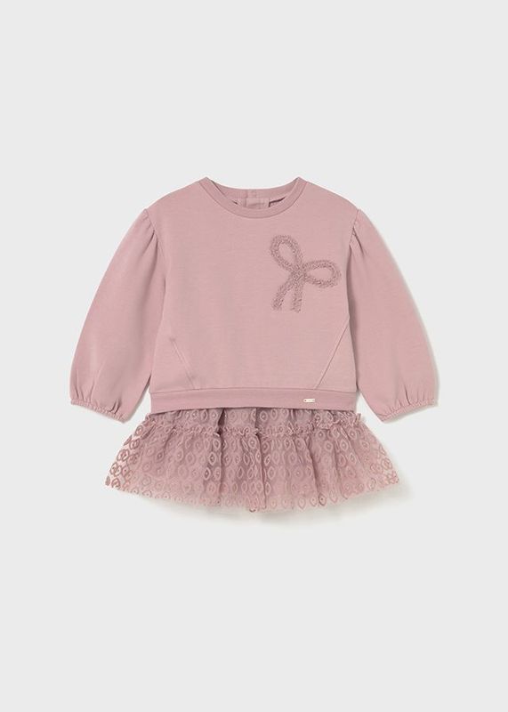 MAYORAL DUSKY PINK SKIRT SET MAY2923
