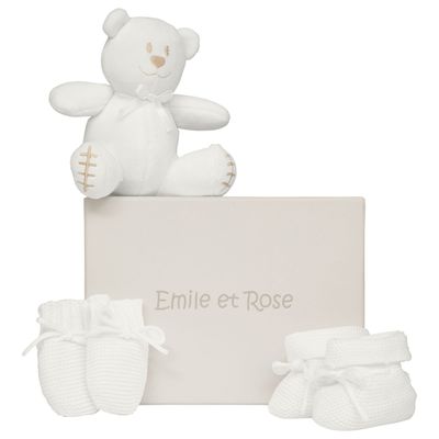 EMILE ET ROSE 'KELSEY' WHITE GIFT BOX (NEUTRAL) ER4240WH