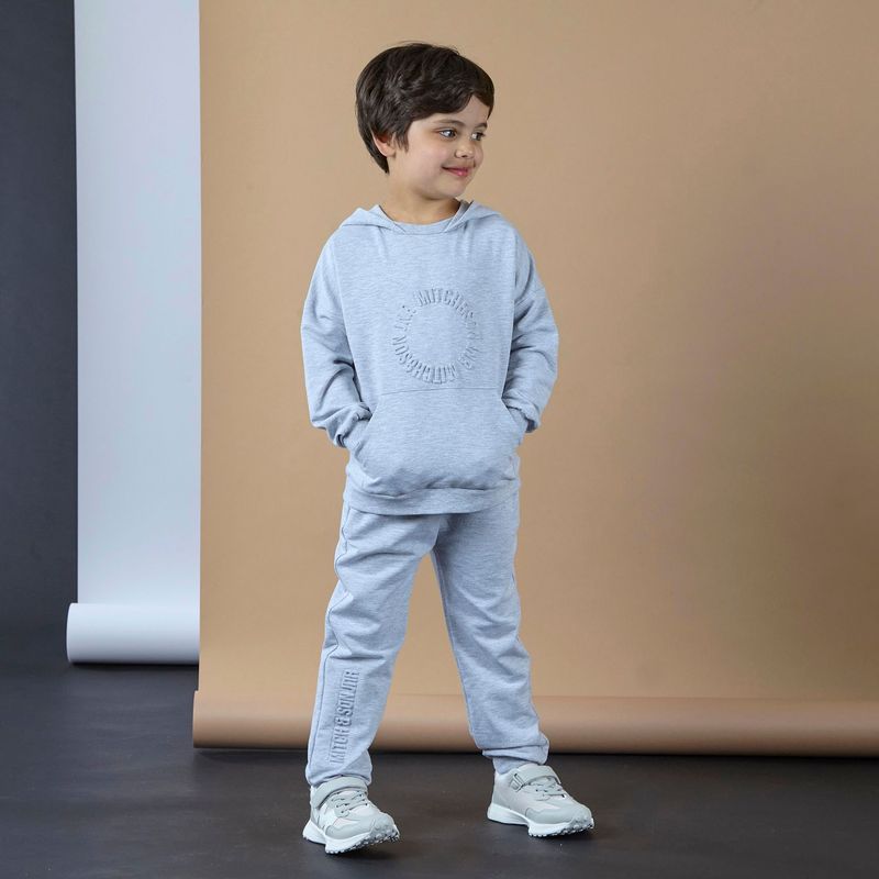 MITCH & SON ''LENNON' GREY JOG SET MS5608