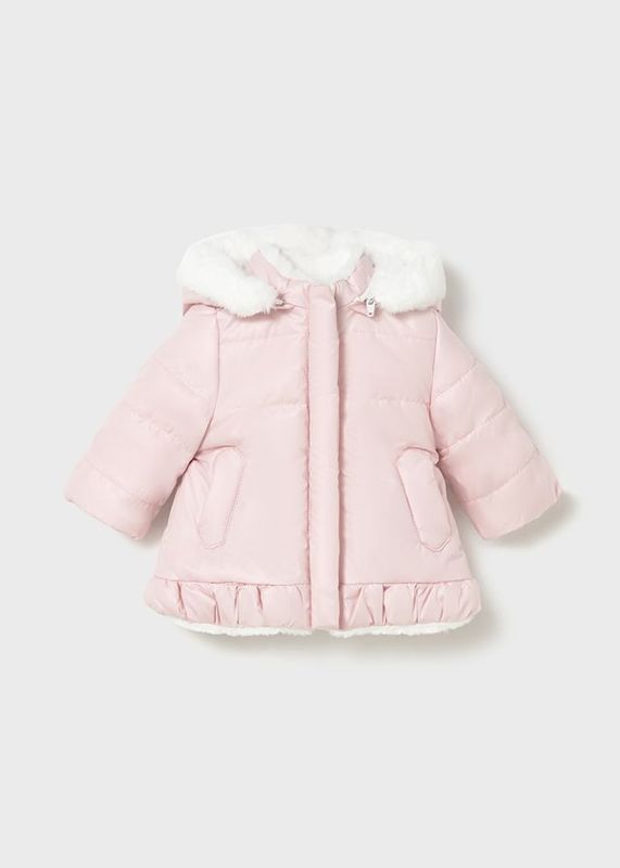MAYORAL PINK REVERSIBLE COAT  MAY2404
