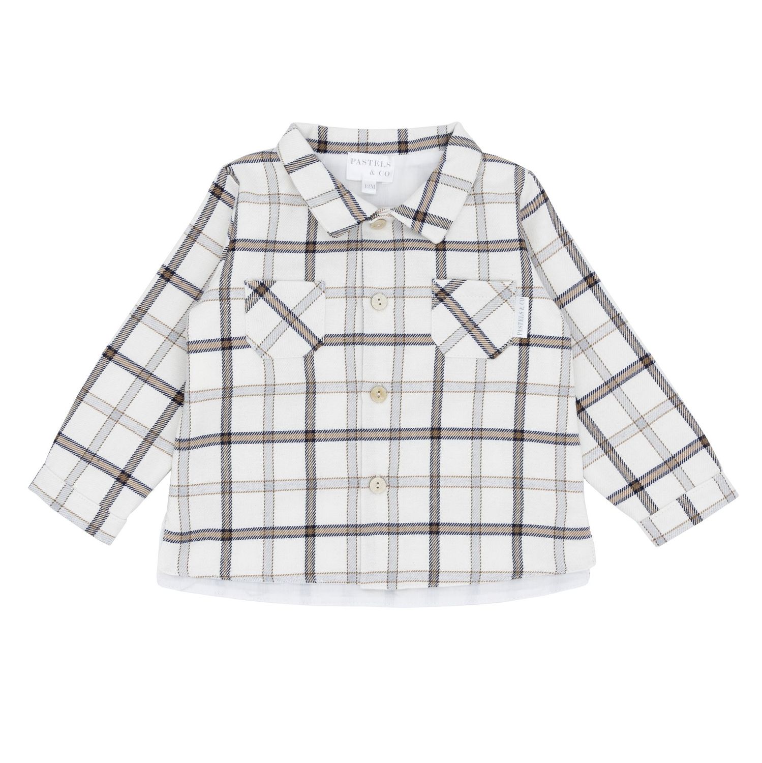 PASTELS & CO DAILEY CHECK SHIRTPAS302E