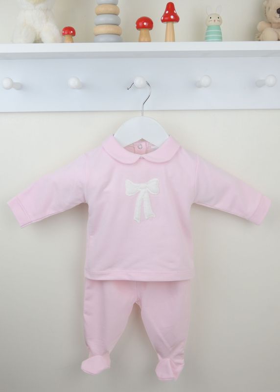 PEX 'JESSICA' PALE PINK TWO PIECE WITH FEET PEXB0701
