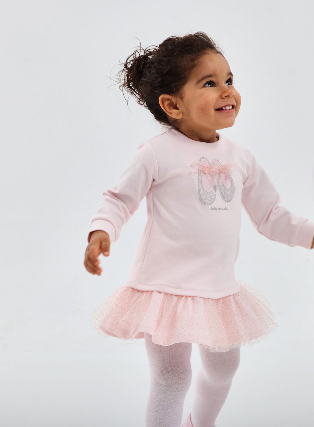 TUTTO PICCOLO PALE PINK FAIRY DRESS & TIGHTS TP2291