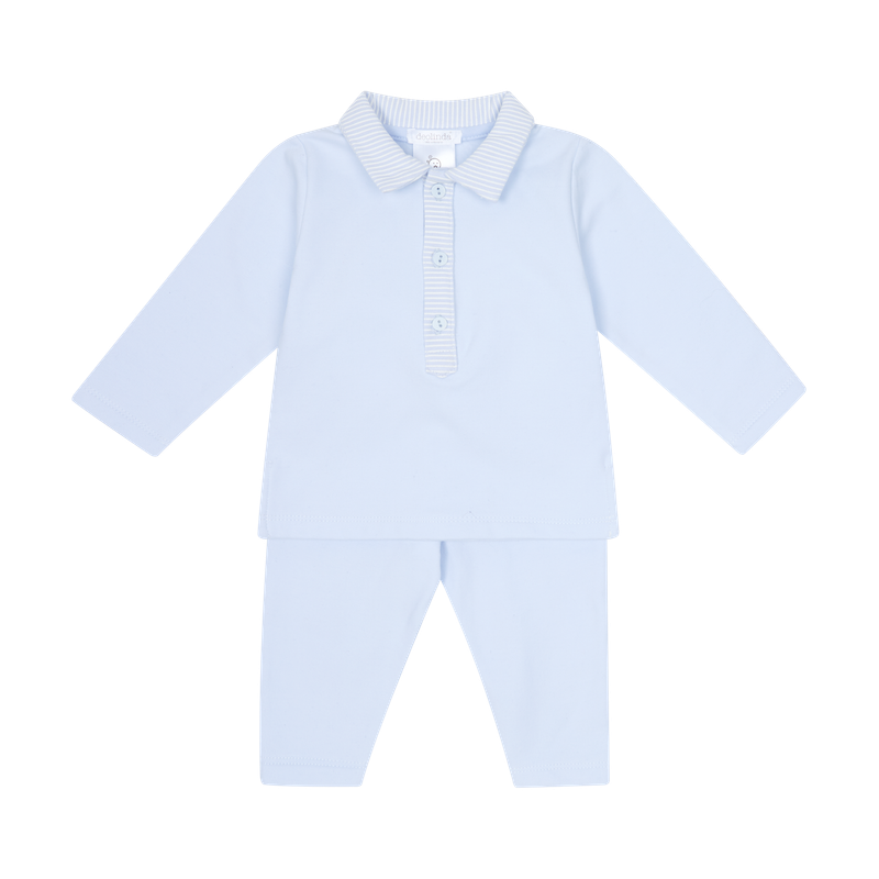 DEOLINDA 'CRIS' BLUE TROUSER SET DEO5901