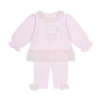 DEOLINDA PALE PINK DIAMONTE AND TULLE LEGGING SET DE5706 DEOLINDA PALE PINK DIAMONTE AND TULLE LEGGING SET DE5706