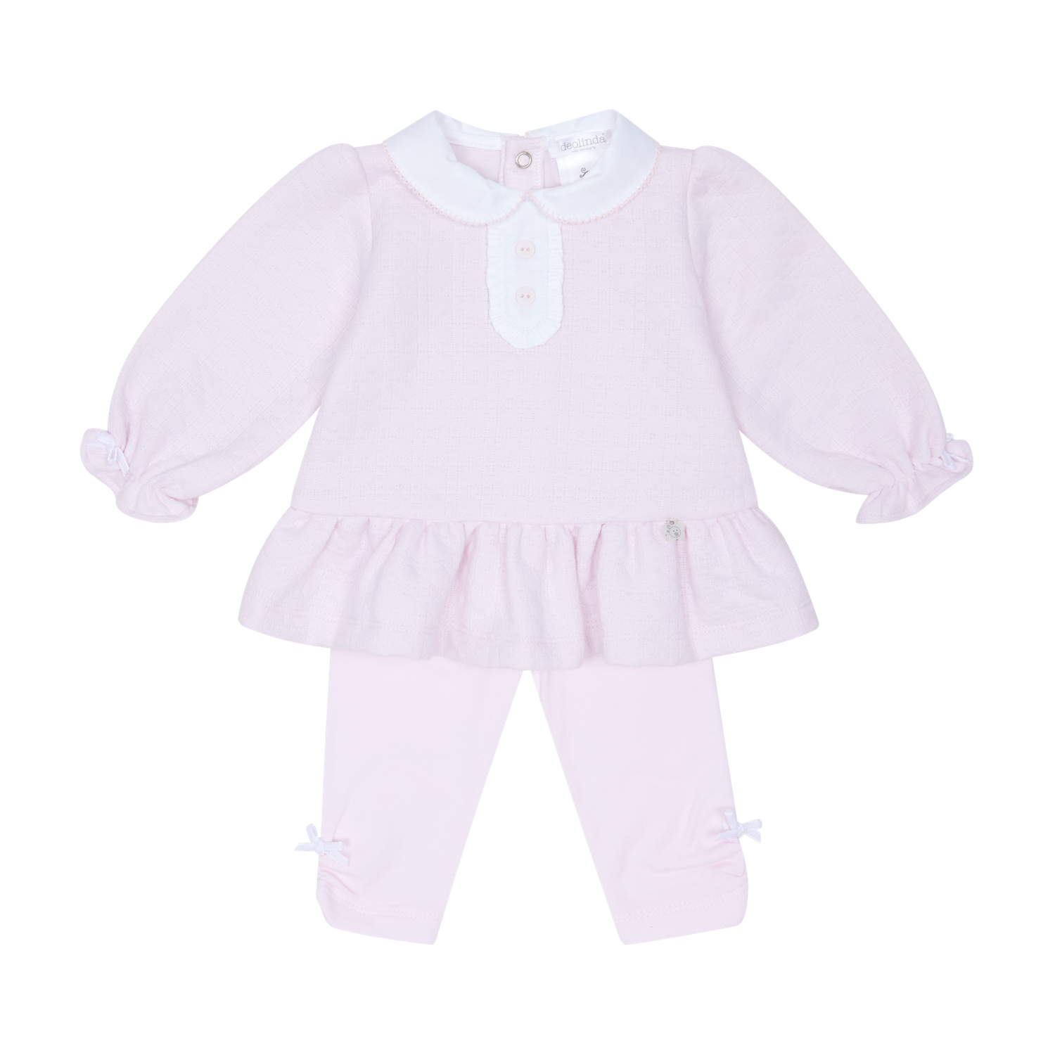 DEOLINDA PINK AND WHITE LEGGING SET DEO5703 DEOLINDA PINK AND WHITE LEGGING SET DEO5703