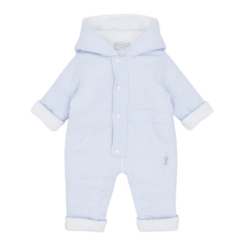 PASTELS & CO 'DONAL' PALE BLUE PRAMSUIT PAS310H