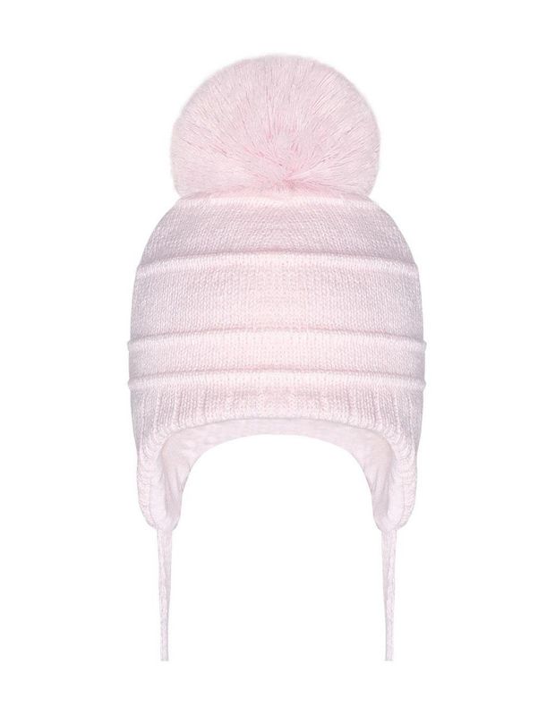 POM POM ENVY 'BUDDIE' PINK BABY HAT PPEBUDP