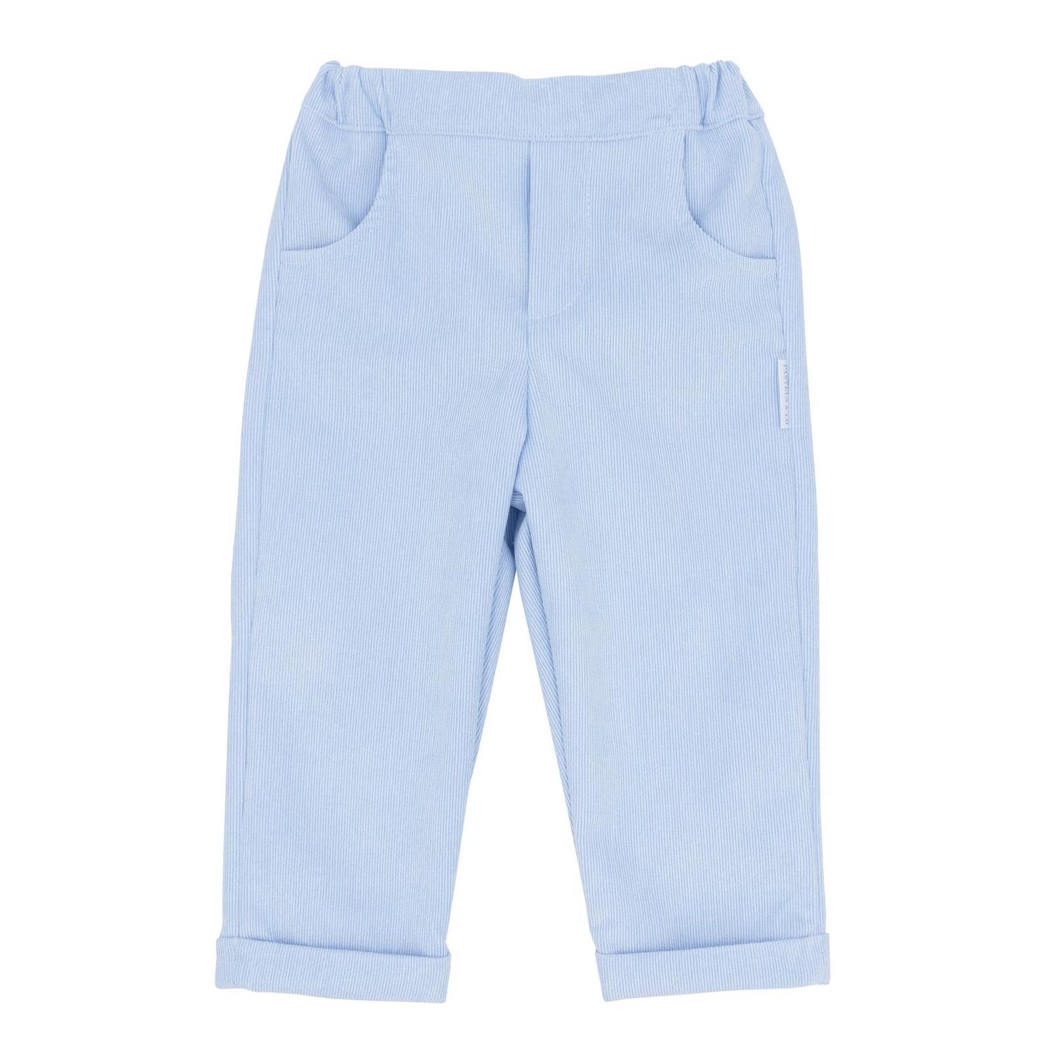 PASTELS & CO 'DENHOLM’ PALE BLUE SOFT CORD TROUSERS PAS313G PASTELS & CO 'DENHOLM’ PALE BLUE SOFT CORD TROUSERS PAS313G