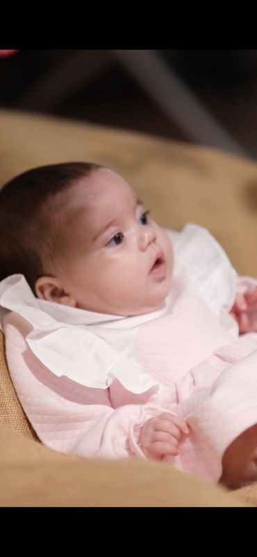 DEOLINDA PINK HEARTS DRESS DEO5408