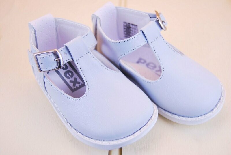 Pex Stef T Bar Shoe in BLUE B6726B