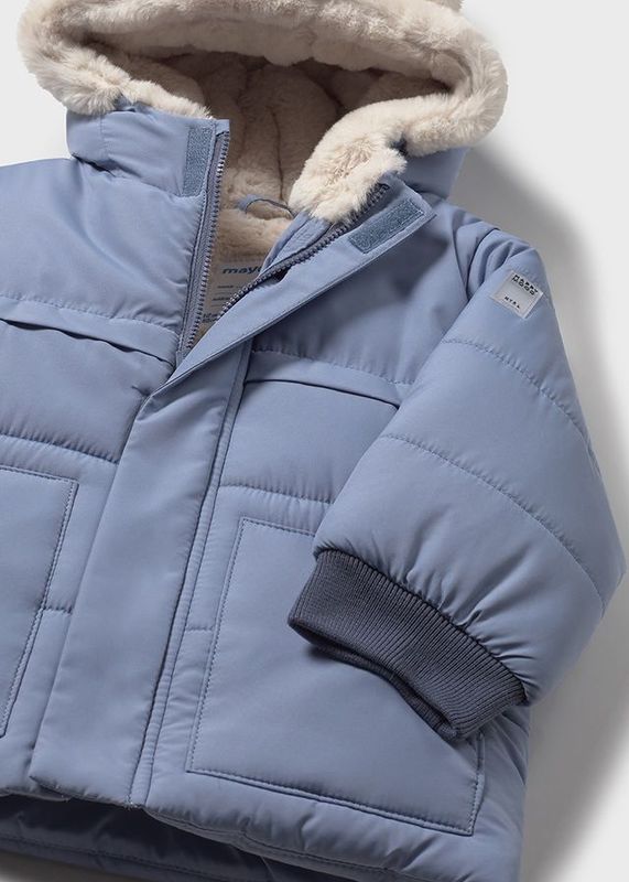 MAYORAL DUSKY BLUE 'ICEBERG' PADDED COAT MAY2424