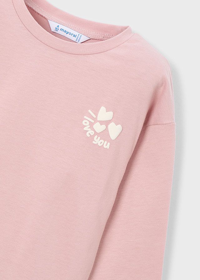 MAYORAL PINK CHECKED SHORT SET MAY4005/4225