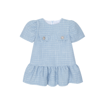 CHIC BY DEOLINDA PALE BLUE FANCY DRESS DEO5004 CHIC BY DEOLINDA PALE BLUE FANCY DRESS DEO5004