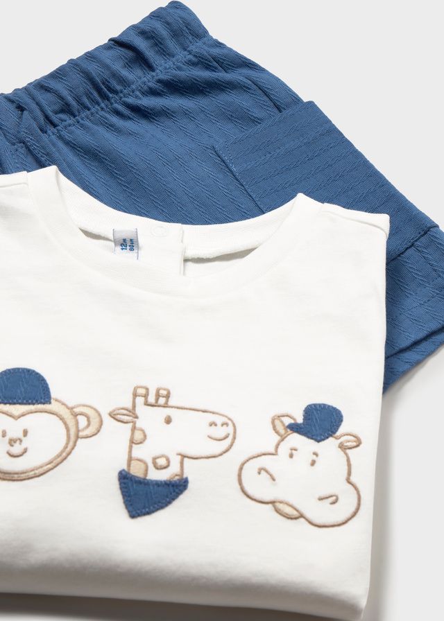 MAYORAL COBALT SHORT SET MAY1665B