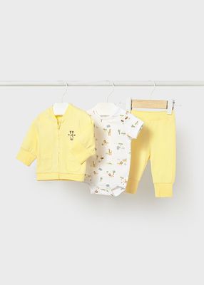MAYORAL THREE PIECE YELLOW TROUSER SET MAY1891 MAYORAL THREE PIECE YELLOW TROUSER SET MAY1891
