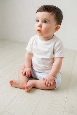 PASTELS & CO 'BLAKE'  PALE BLUE SHORT SET PAS801B