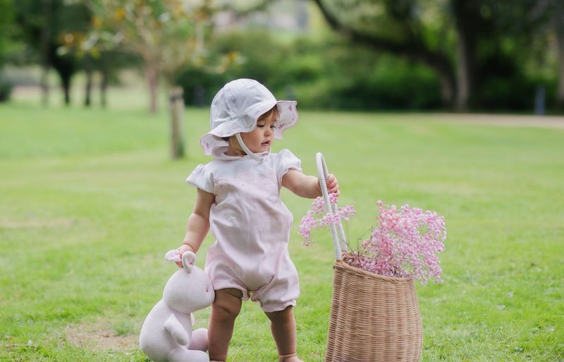 EMILE ET ROSE ''JADE' WHITE SUN HAT ER44789W