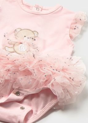 MAYORAL PAL PINK TUTU ROMPER AND HEADBAND MAY 1729 MAYORAL PAL PINK TUTU ROMPER AND HEADBAND MAY 1729