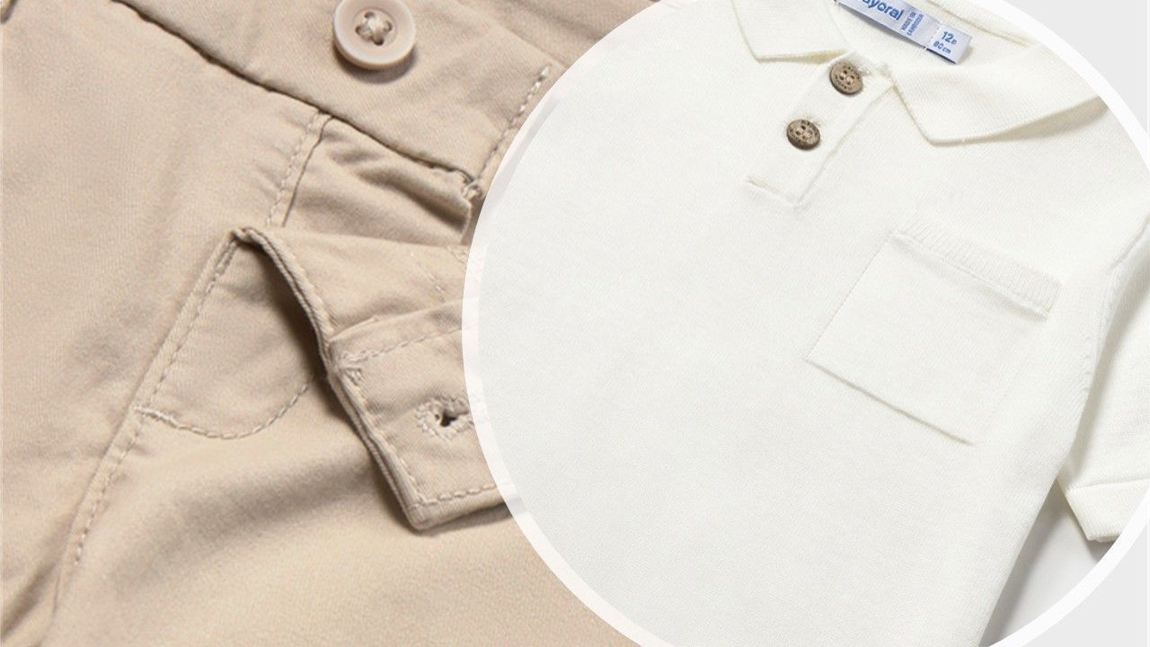 MAYORAL SMART POLOTOP AND TROUSER SET MAY1109/522 **COMING SOON**