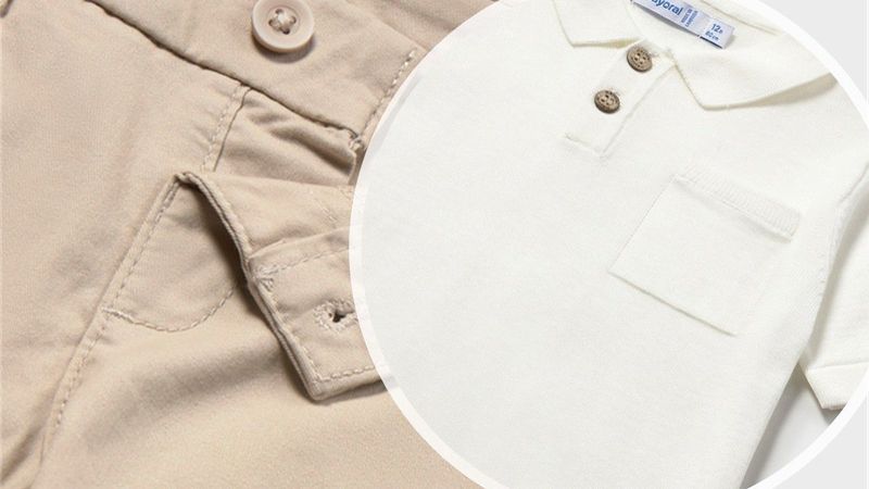 MAYORAL SMART POLOTOP AND TROUSER SET MAY1109/522 **COMING SOON**