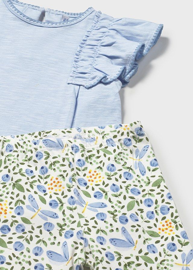 MAYORALBLUE FLORAL LEGGING SET MAY17488 MAYORALBLUE FLORAL LEGGING SET MAY17488