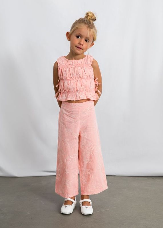 MAYORAL BLOSSOM PINK SOFT TROUSER SET MAY3592