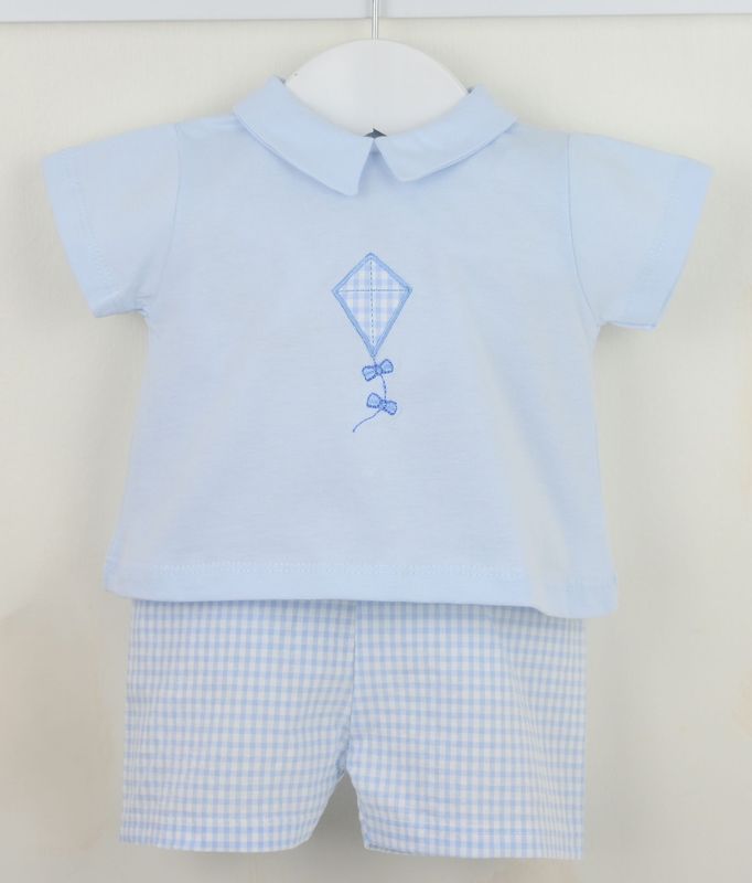 PEX 'KITE' PALE BLUE SHORT SET  PEX8091 **COMING SOON**  PRE-ORDER NOW