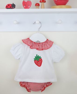 PEX 'SONATA' STRAWBERRY RED AND WHITE BLOOMER SET PEX0894 PEX 'SONATA' STRAWBERRY RED AND WHITE BLOOMER SET PEX0894