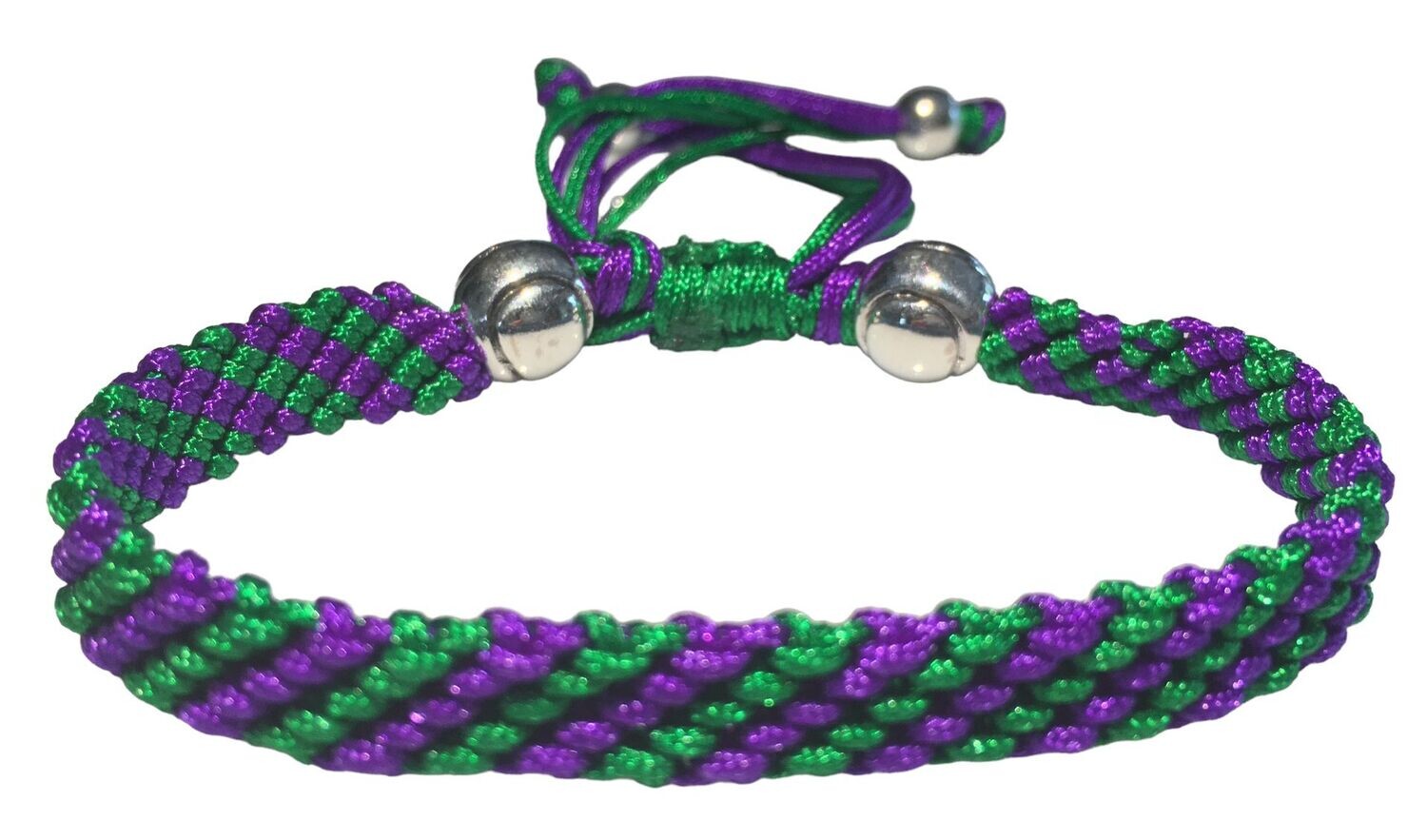 Silver Tennis Rope in Wimbledon Colours