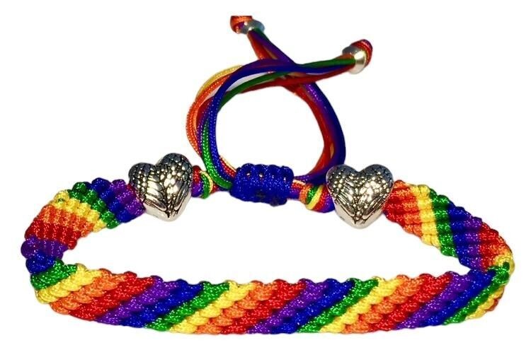 Rainbow Rope Bracelet