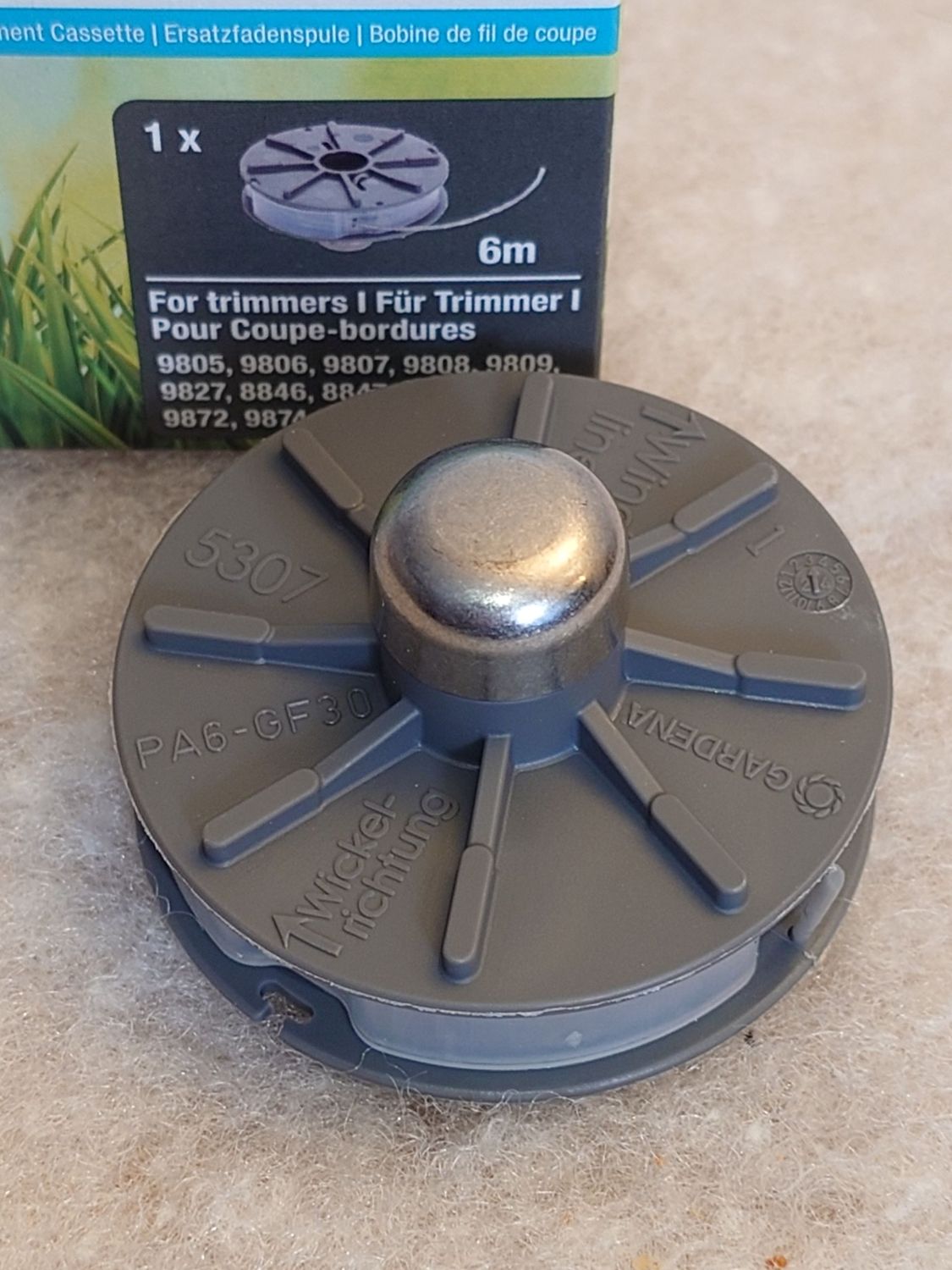 Gardena 5307-20 Ersatzfaden-Spule Small-Cut 350/23 EasyCut 400/25 ComfortCut 450/25 Gardena 5307-20 Ersatzfaden-Spule Small-Cut 350/23 EasyCut 400/25 ComfortCut 450/25