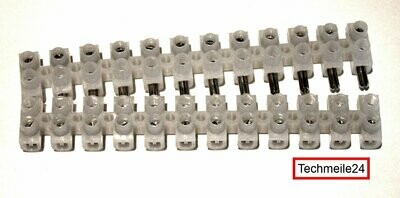 Lüsterklemme steckbar 1,5 - 2,5mm² 12-pol reihenklemme terminal connector Lüsterklemme steckbar 1,5 - 2,5mm² 12-pol reihenklemme terminal connector
