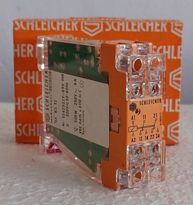 Schleicher KS12 AC 220V 50-60Hz mikrorelais