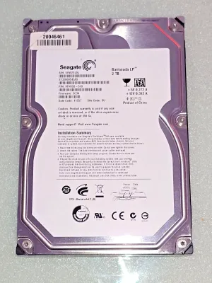 Seagate Barracuda 2 TB HDD Festplatte ST32000542AS 3,5 Zoll 5900rpm 32MB SATA Seagate Barracuda 2 TB HDD Festplatte ST32000542AS 3,5 Zoll 5900rpm 32MB SATA