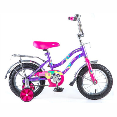 Велосипед детский Novatrack Tetris, с колёсами 12 дюймов.