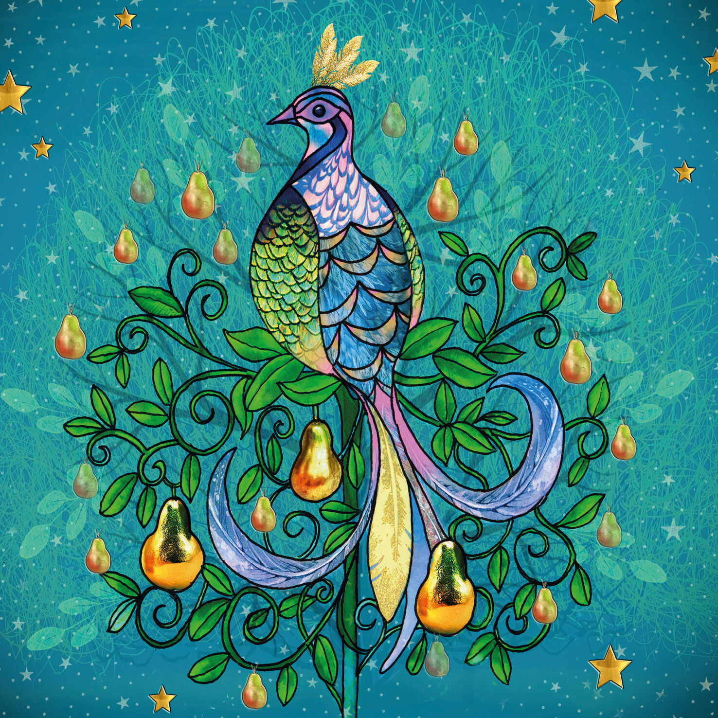 Aqua Partridge