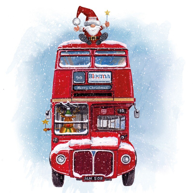 Gnome Santas Bus
